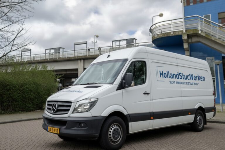 stucwerk kantoorpand